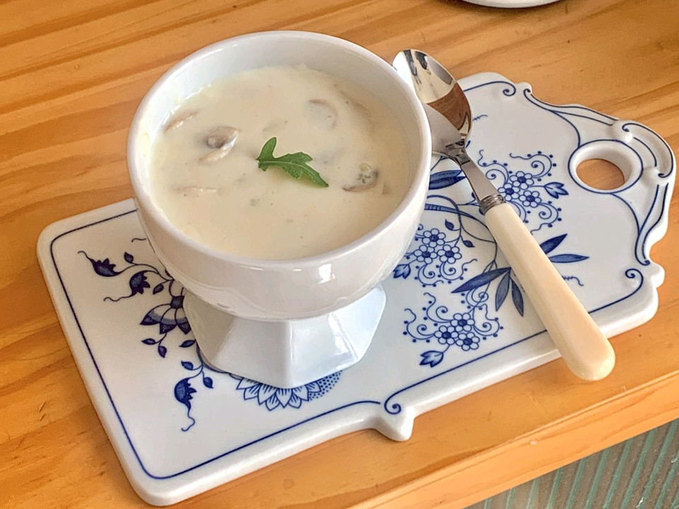 家庭版奶油蘑菇汤