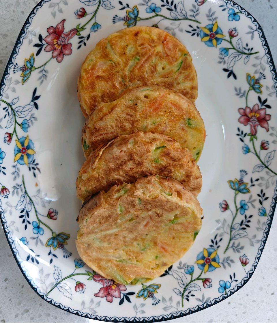 西葫芦鸡蛋饼