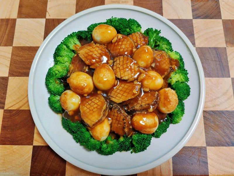 蚝汁鲍汁扣鲍鱼仔