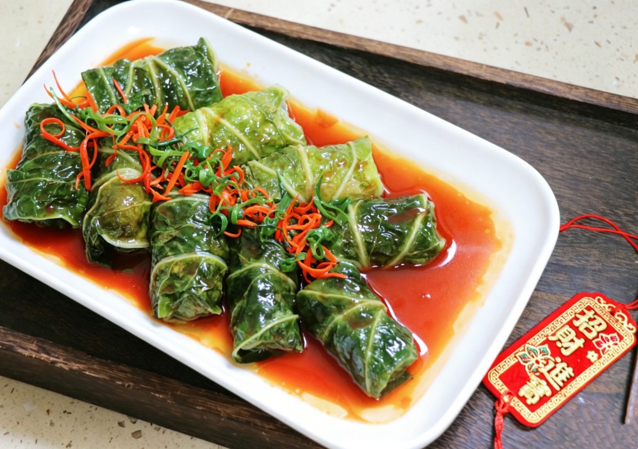 麻辣百财肉卷