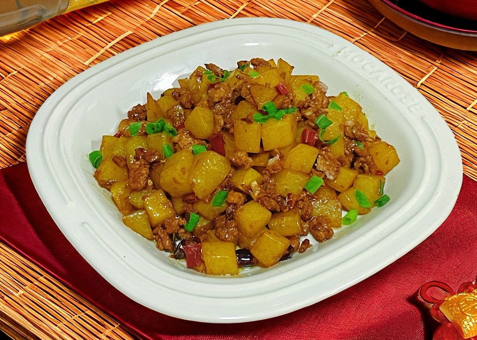 肉末土豆
